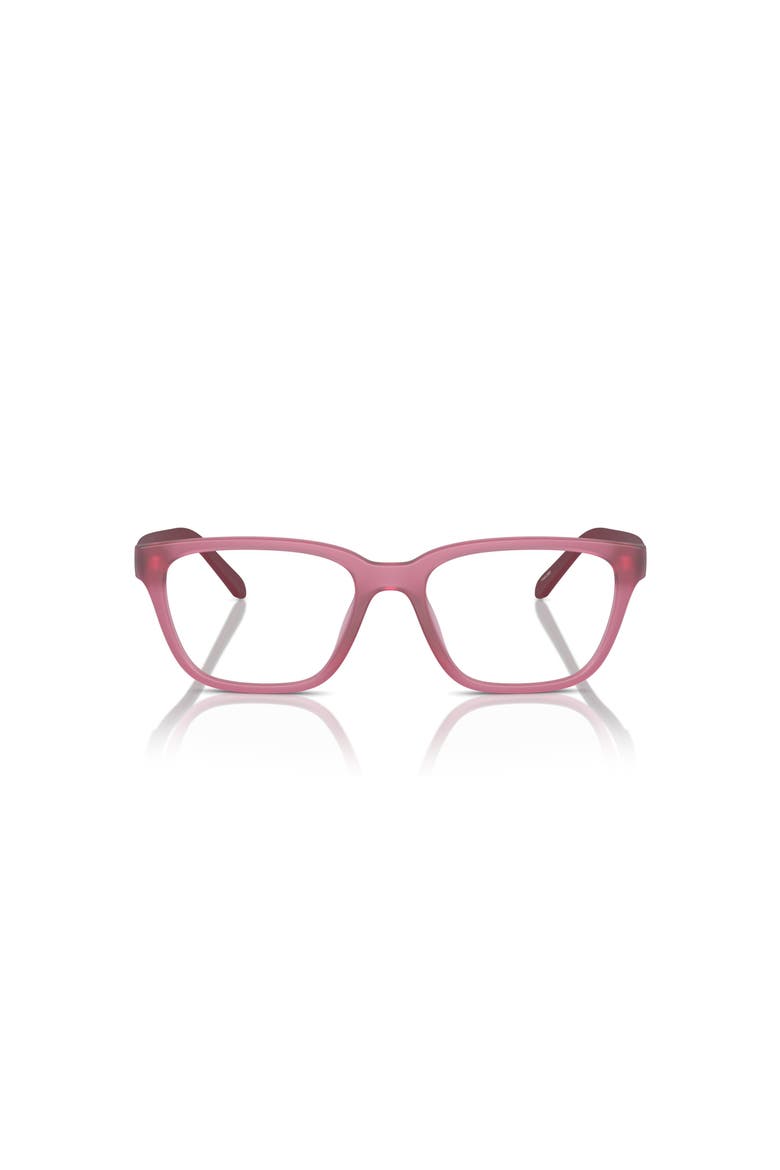 52mm Square optical glasses, Alternate, color, Pink