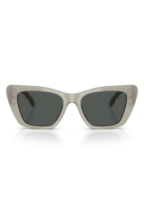 52mm Cat Eye Sunglasses