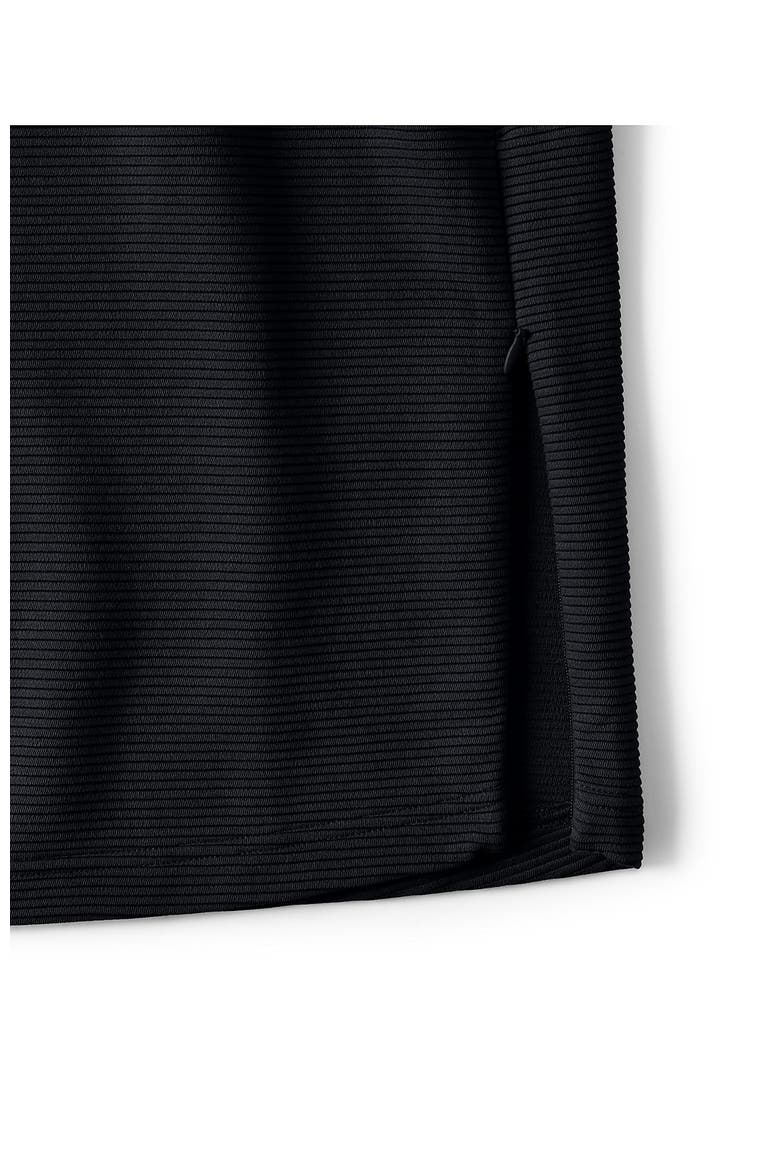 Starfish Side Zip Midi Skirt, Alternate, color, Black