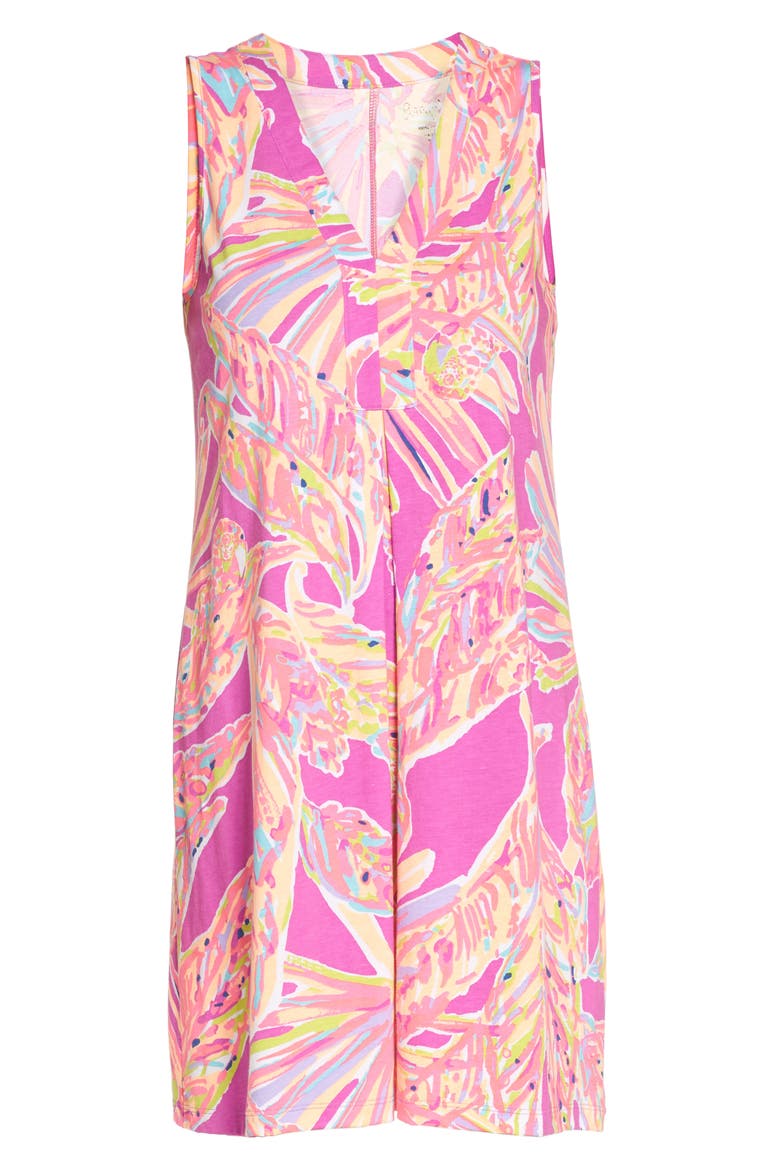 Amina Swing Dress, Alternate, color, AMETHYST