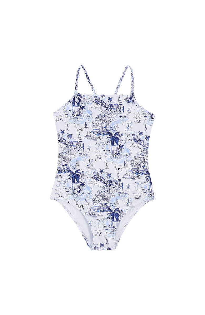 Vilebrequin Kids' Riviera One-Piece Swimsuit, Main, color,