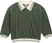 Rylee + Cru Kids' Collared Sweatshirt