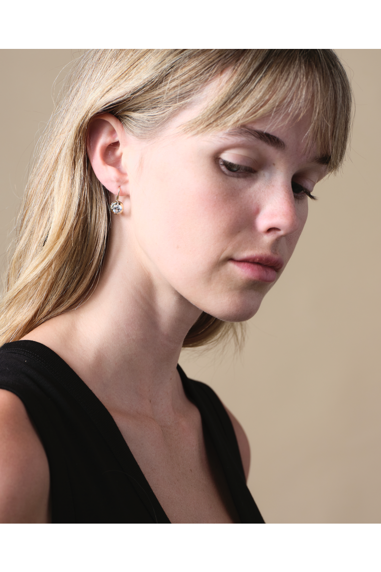 Claire Drop Earrings, Alternate, color, Gold Vermeil