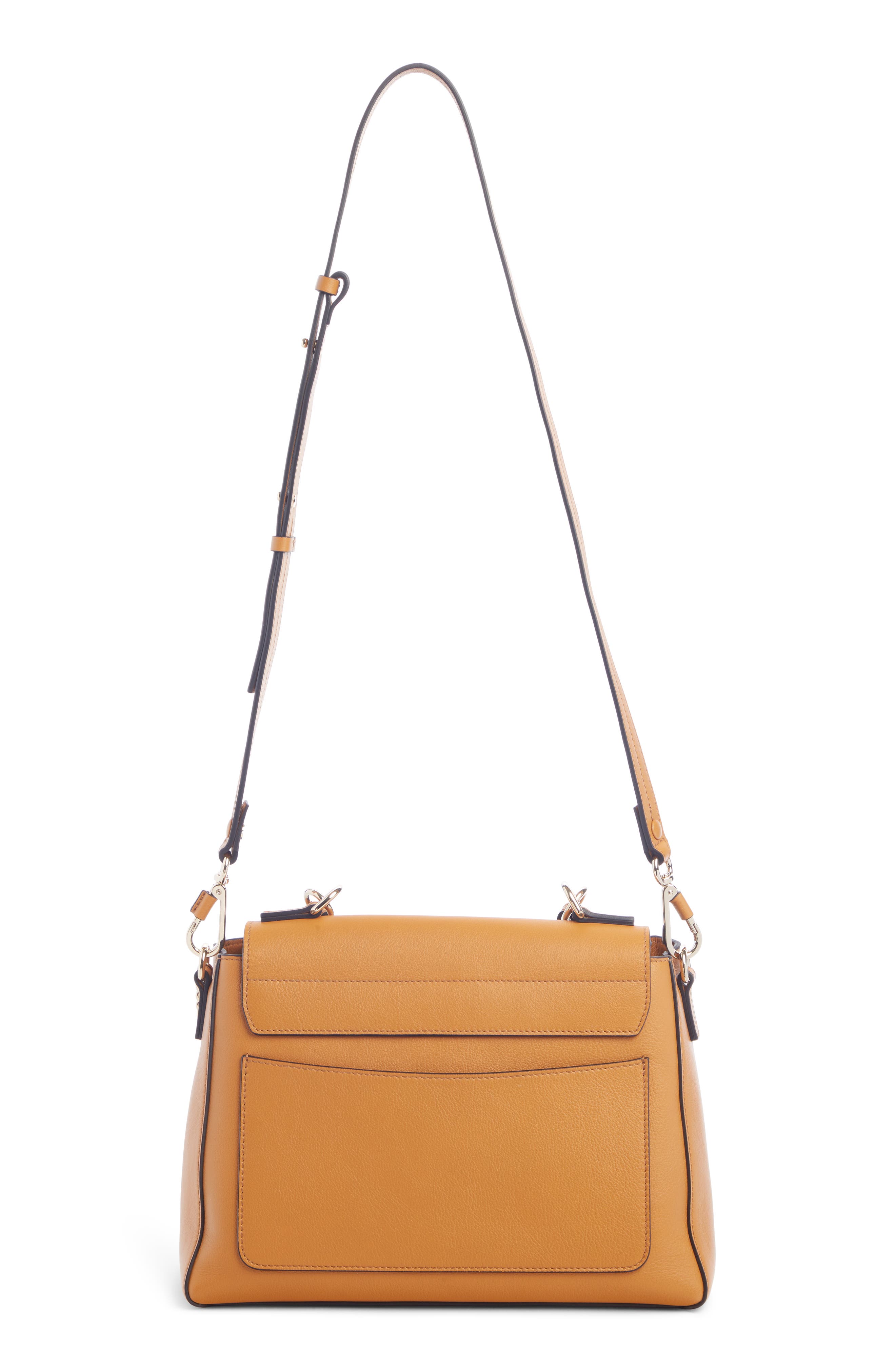 Small Faye Day Leather Shoulder Bag, Alternate, color, AUTUMNAL BROWN