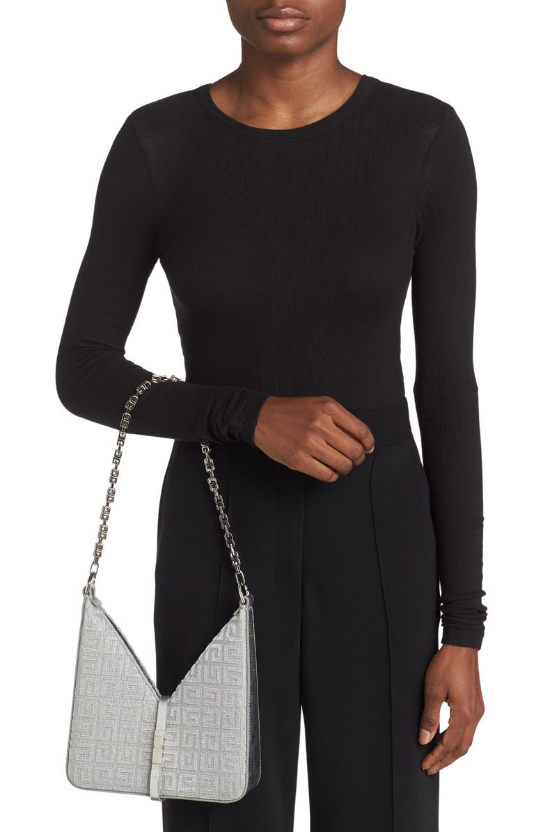 Givenchy Mini Cutout Shoulder Bag, Alternate, color,