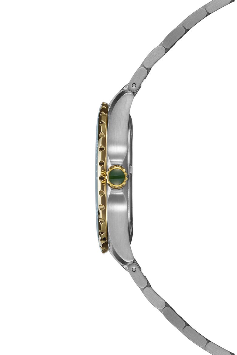 Ophrys Bracelet Watch, 42.5mm, Alternate, color, BICOLOR STAINLESS STEEL AND Y