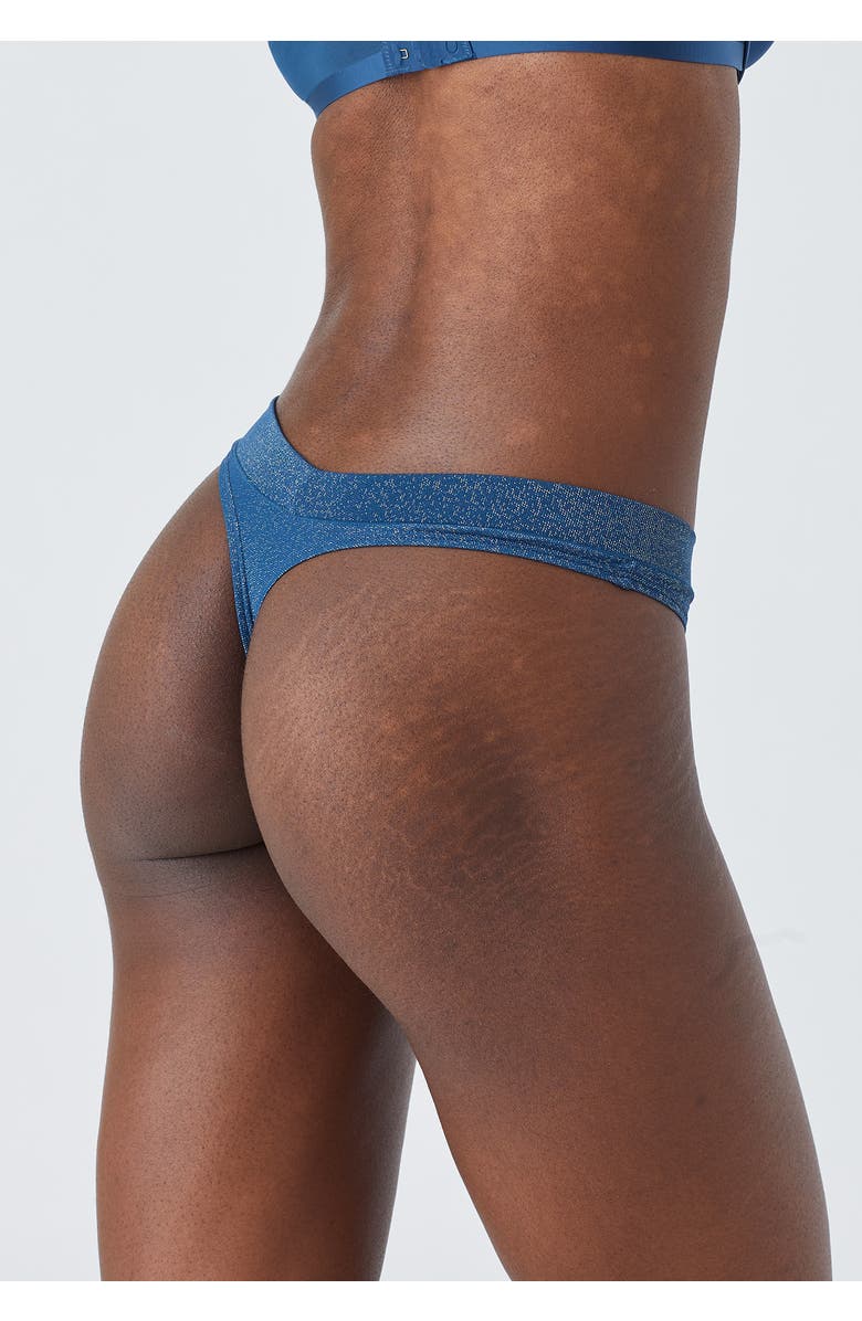 CUUP The Thong Lurex, Alternate, color, Pyrite Sparkle