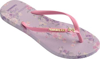 x LoveShackFancy Slim Happy Thoughts Flip Flop
