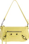 Balenciaga Le City Leather Pouch Shoulder Bag