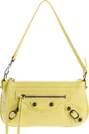 Balenciaga Le City Leather Pouch Shoulder Bag