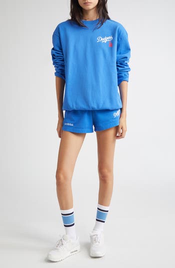 Dodgers Serif Disco Graphic Sweat Shorts