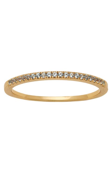 Birthstone Stacking Ring