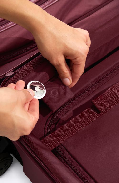 Beis Béis The 26-inch Expandable Check-in Roller In Burgundy