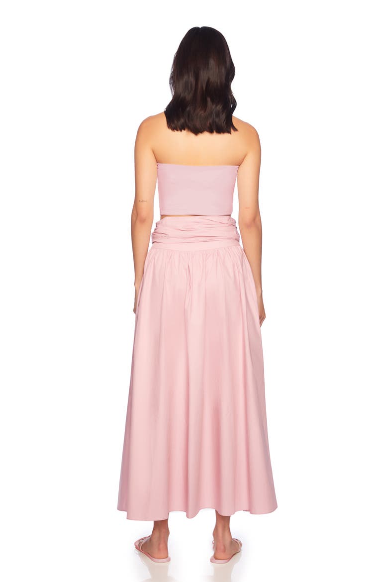 Poplin Wrap Maxi Skirt, Alternate, color, COTTON CANDY
