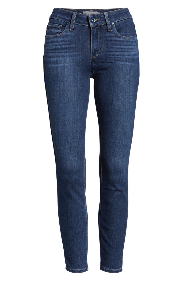 PAIGE Transcend - Verdugo Crop Skinny Jeans, Alternate, color, 