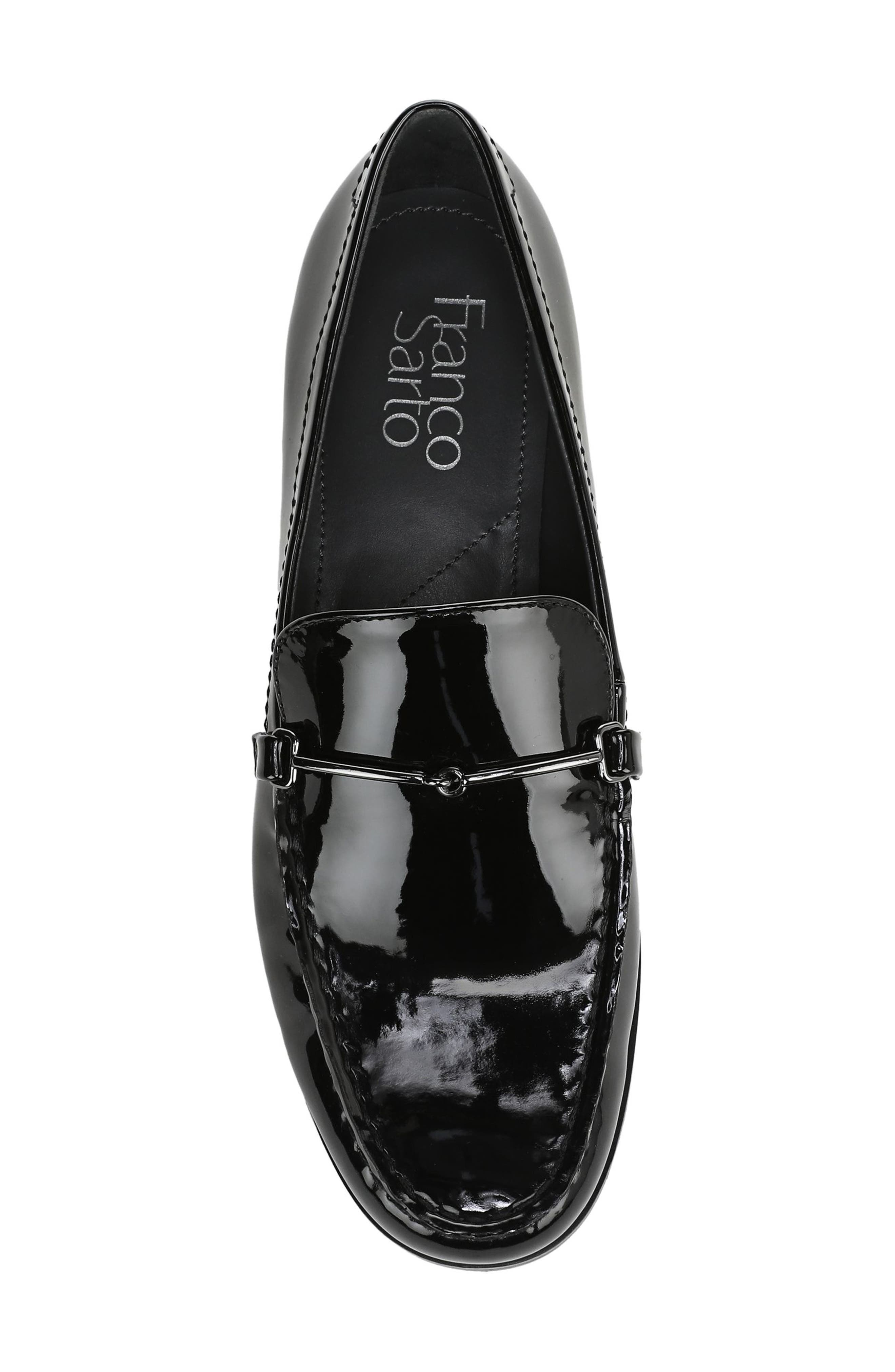Franco Sarto Leandre Bit Loafer, Alternate, color, Black