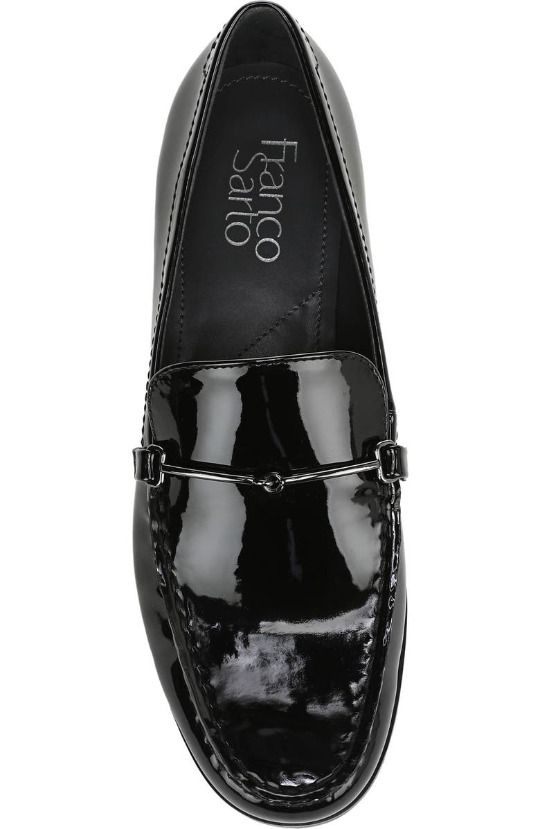 Franco Sarto Leandre Bit Loafer, Alternate, color, Black