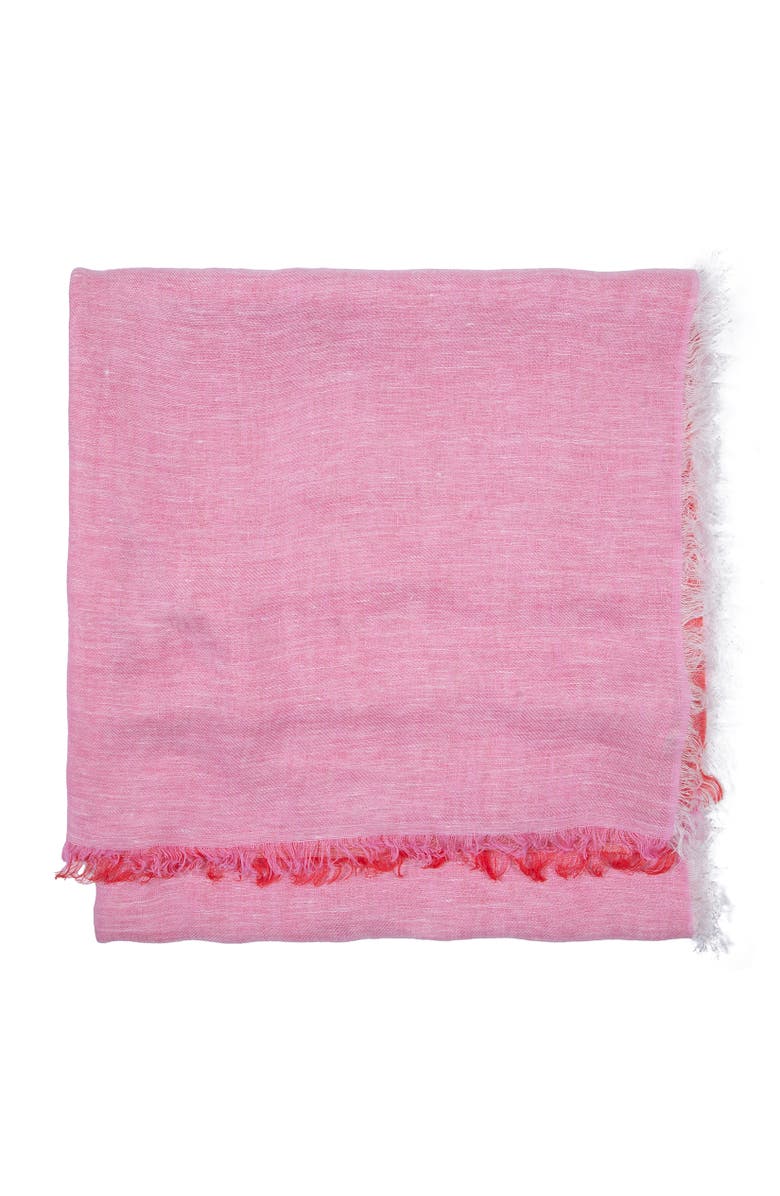 Faherty colorblock oblong, Alternate, color, Fuchsia