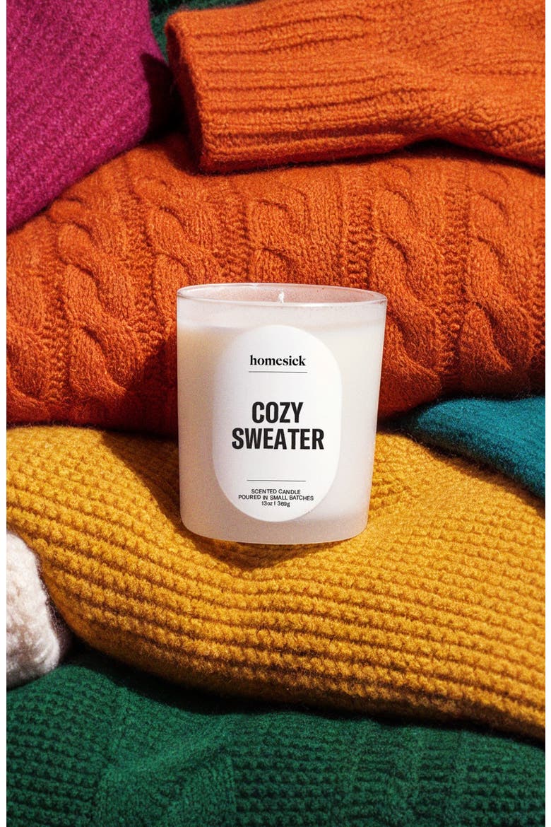 Cozy Sweater Candle, Alternate, color, NO COLOR