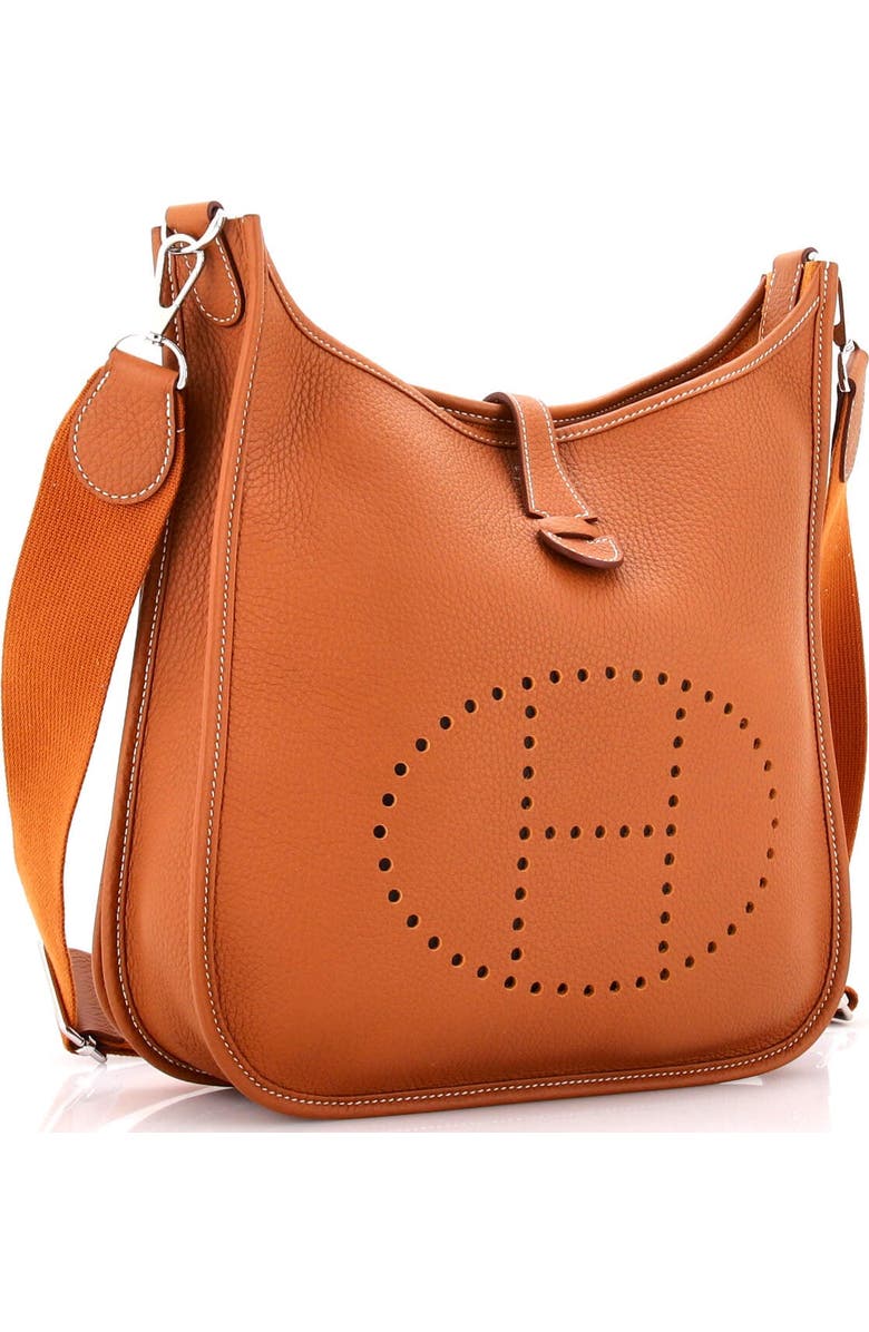 Pre-Owned Hermes Evelyne Bag Gen III Clemence PM, Alternate, color, Gold
