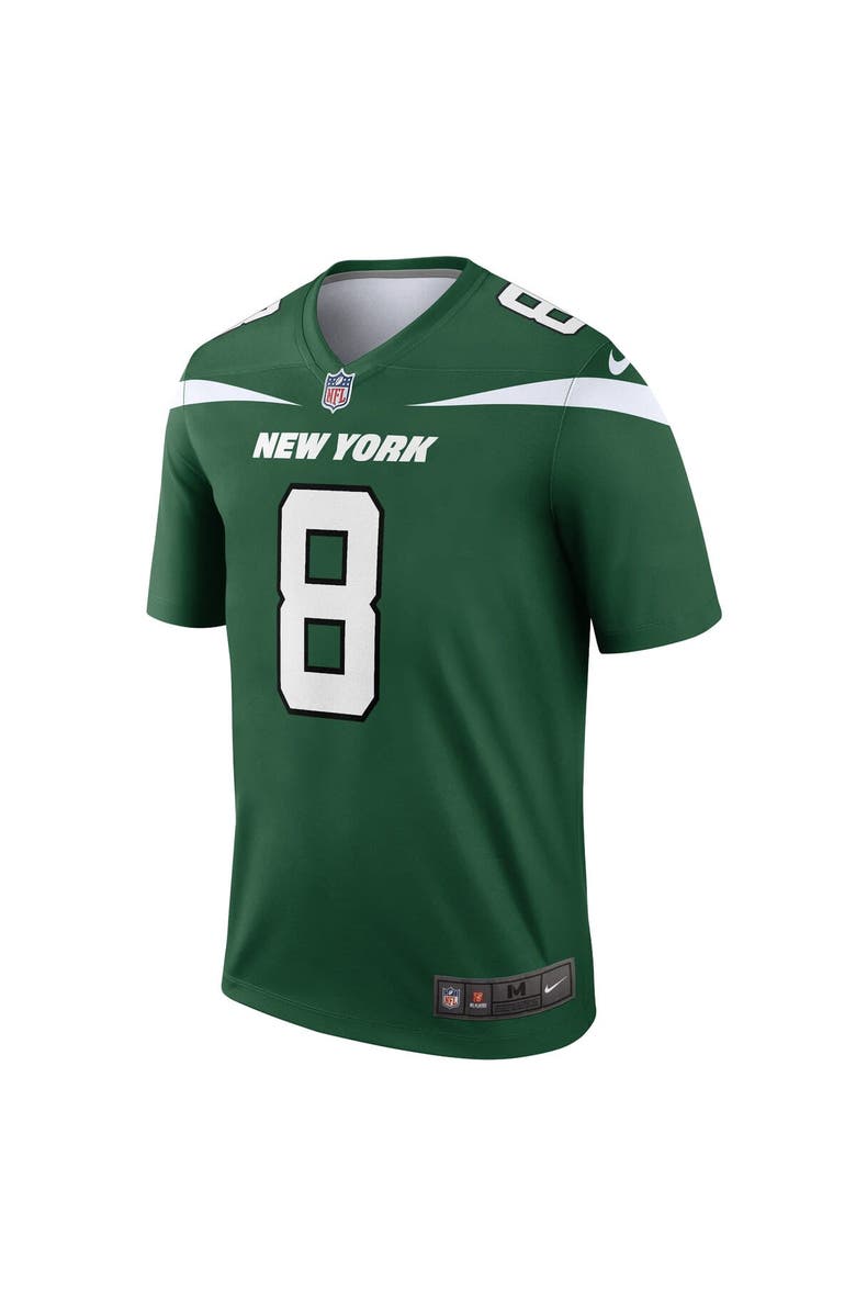 Nike Men's Nike Aaron Rodgers Gotham Green New York Jets Legend Player Jersey, Alternate, color,