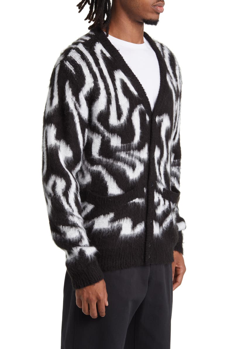 Obey Pally Swirl Cardigan, Alternate, color, 