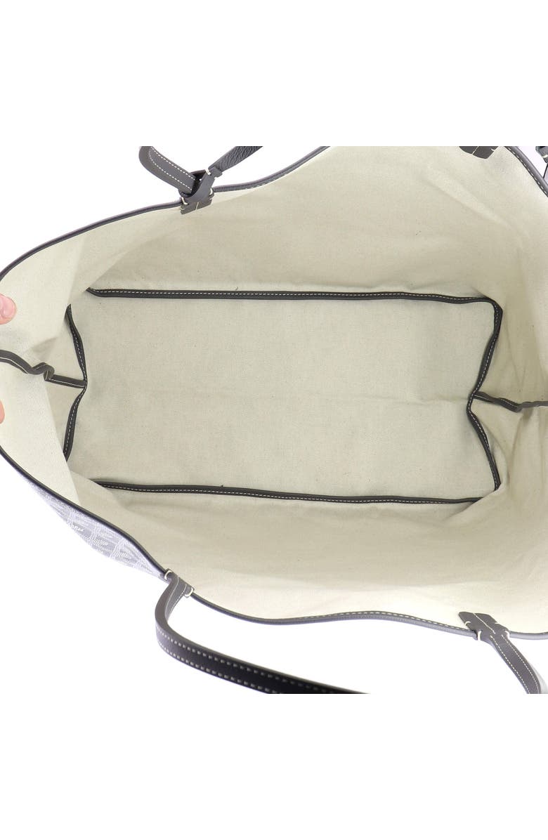 Pre-Owned Goyard Saint Louis Tote Coated Canvas GM, Alternate, color, Gray