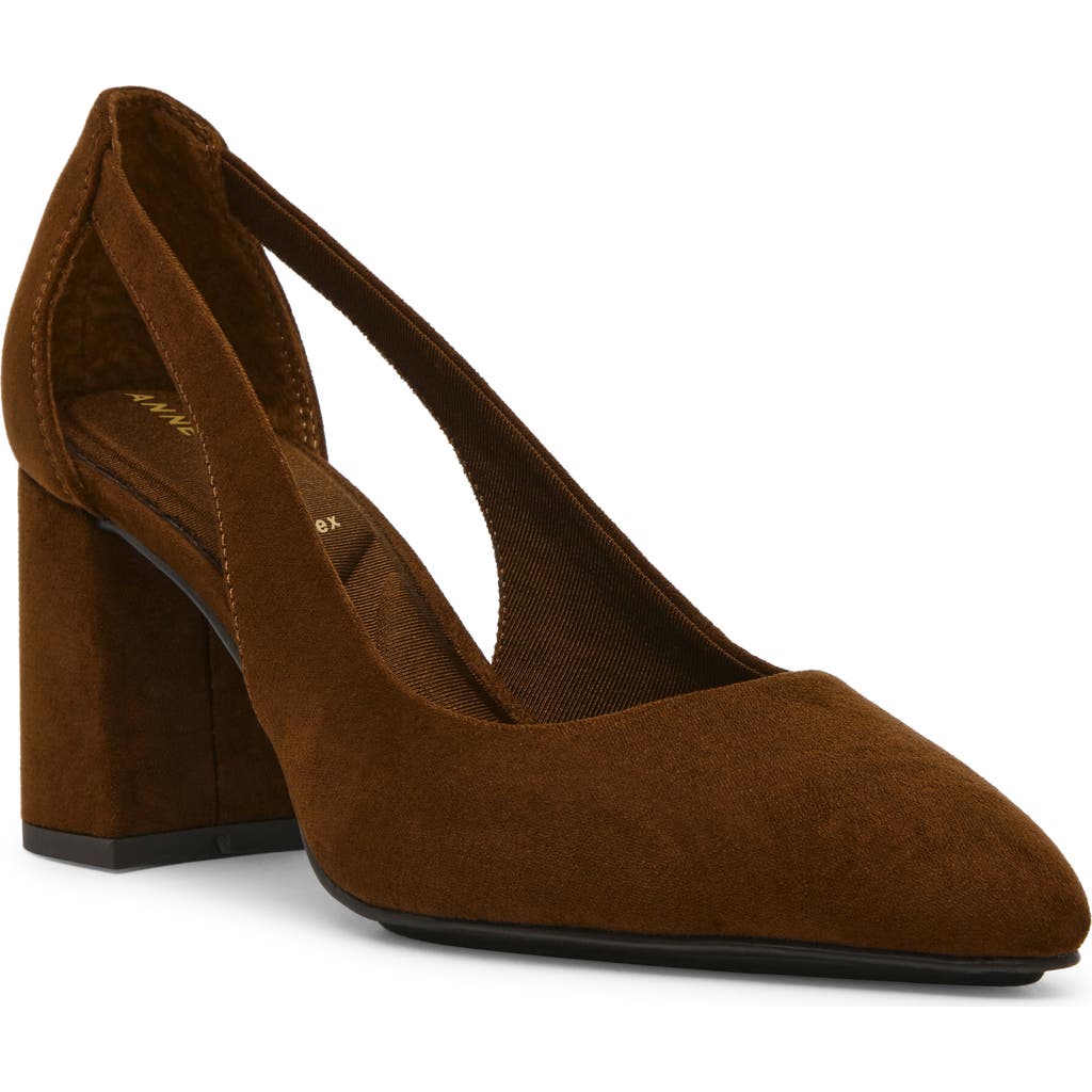 Anne Klein Women's Berkeley Block Heel Dress Pumps In Brown