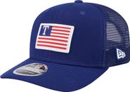 New Era Men's New Era Royal Texas Rangers Flag 9SEVENTY COOLERA Stretch-Snap Hat