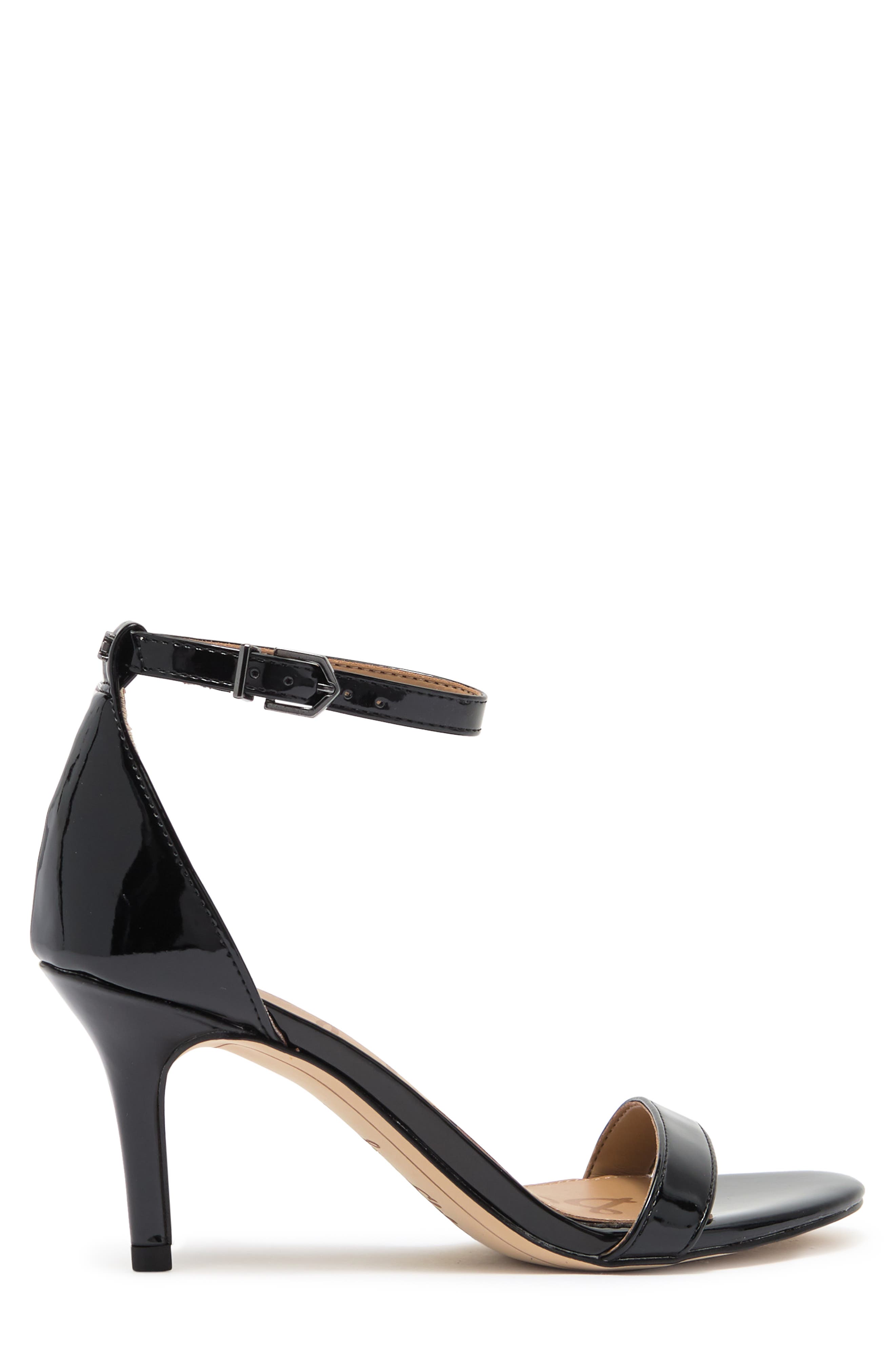 Sam Edelman Patti Ankle Strap Sandal, Alternate, color, Black