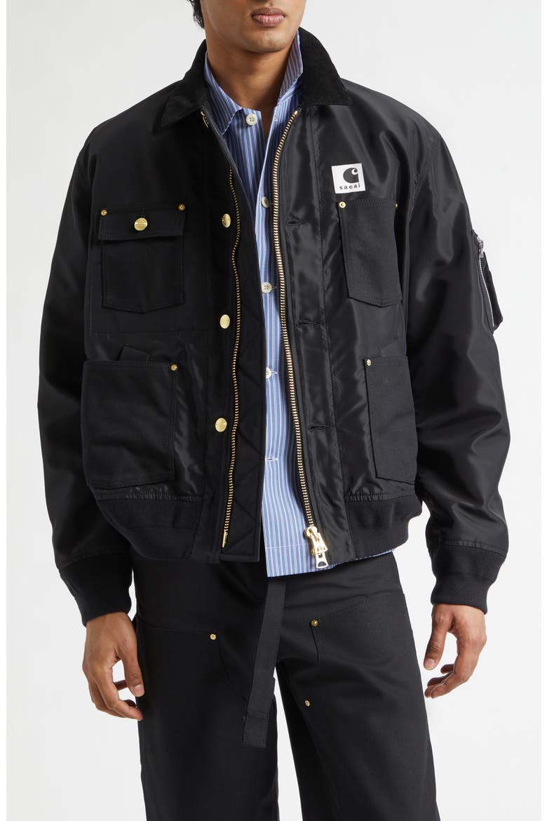 Carhartt WIP Nylon Twill & Duck Canvas Blouson Jacket (Men