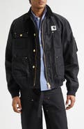Sacai Carhartt WIP Nylon Twill & Duck Canvas Blouson Jacket