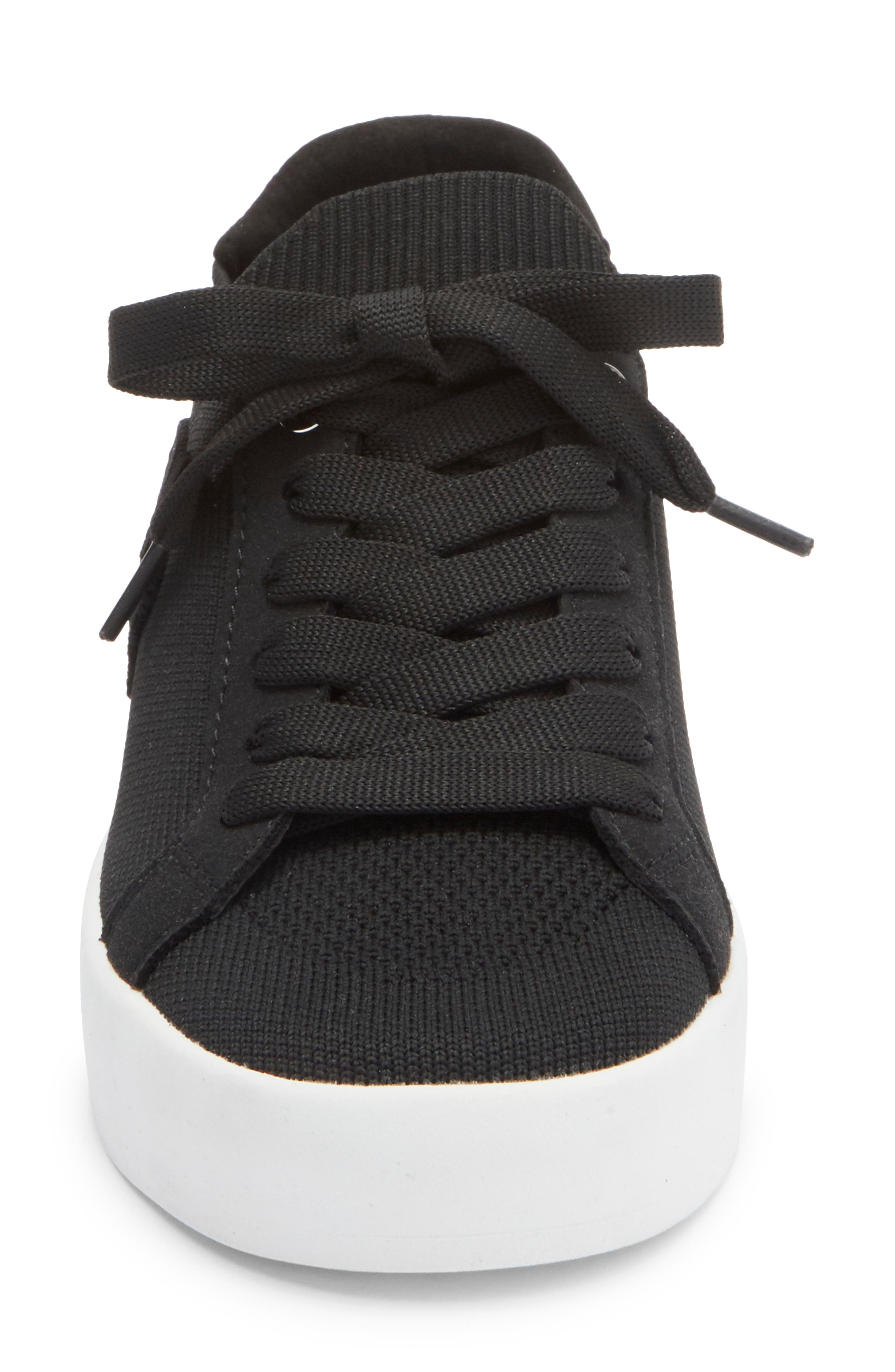 DKNY Mallory Knit Sneaker, Alternate, color, Black