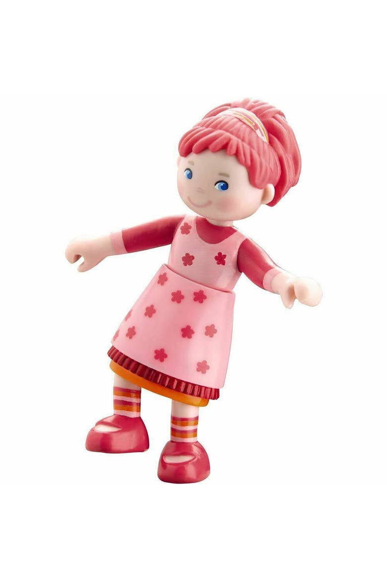 Little Friends Lilli - 4" Dollhouse Toy Figure with Pink Hair, Main, color, Pink Multi