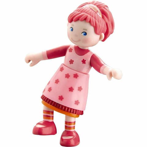 Little Friends Lilli - 4" Dollhouse Toy Figure with Pink Hair