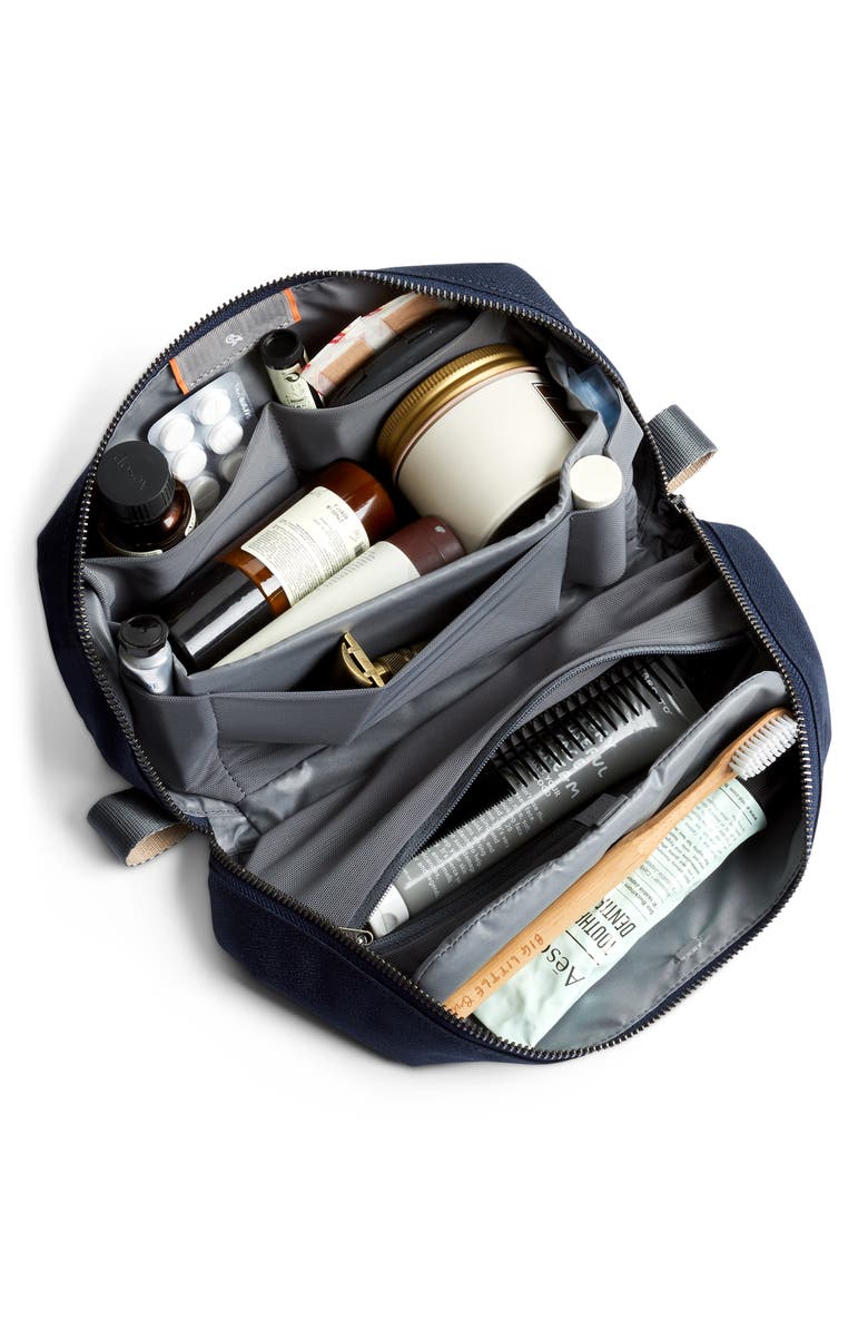 Bellroy Canvas Travel Kit, Alternate, color, Navy