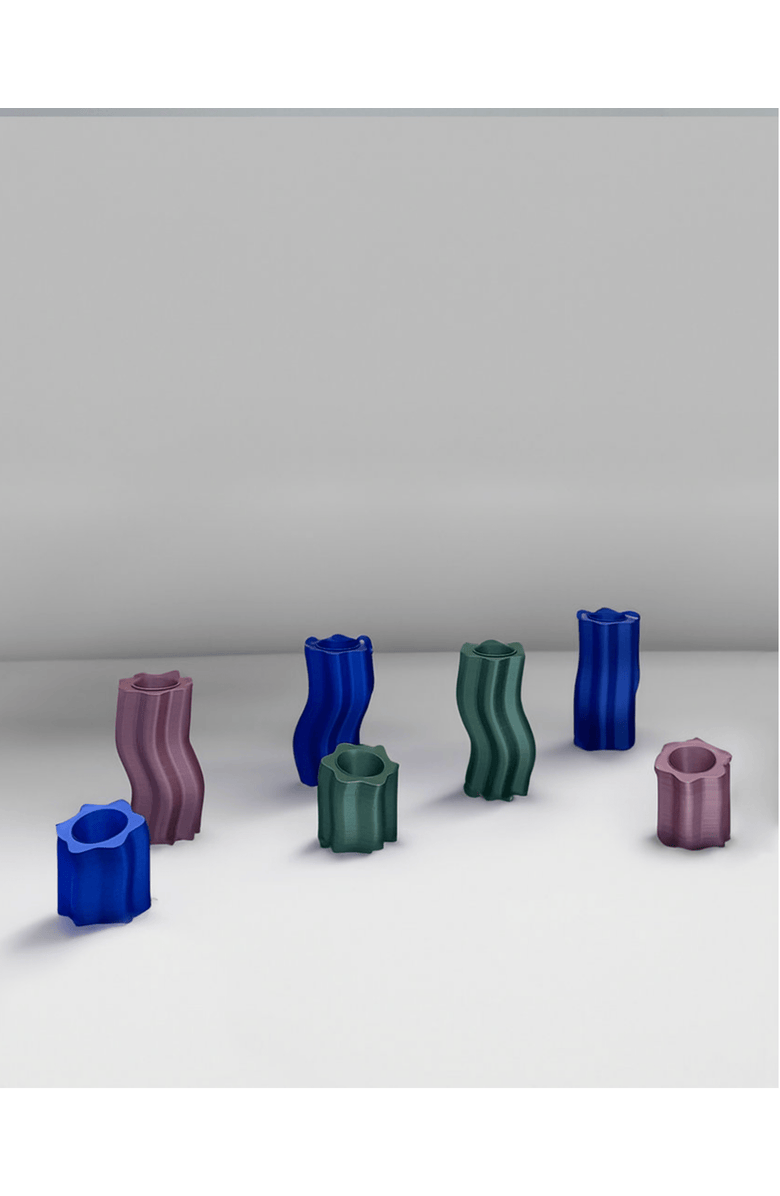 Form & Seek Frosting Short Planters, Alternate, color, Mint