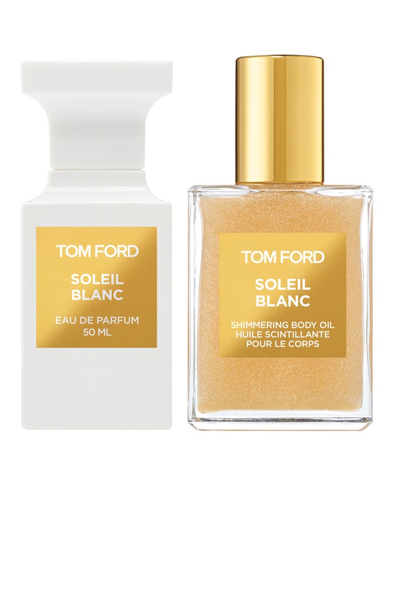 Soleil Blanc Eau de Parfum & Shimmer Body Oil Gift Set (Limited Edition) $340 Value, Alternate, color, NO COLOR