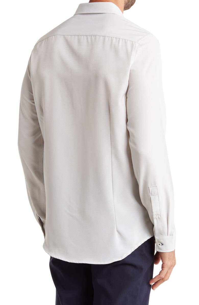 C-LAB NYC Motif 4-Way Stretch Long Sleeve Shirt, Alternate, color, 