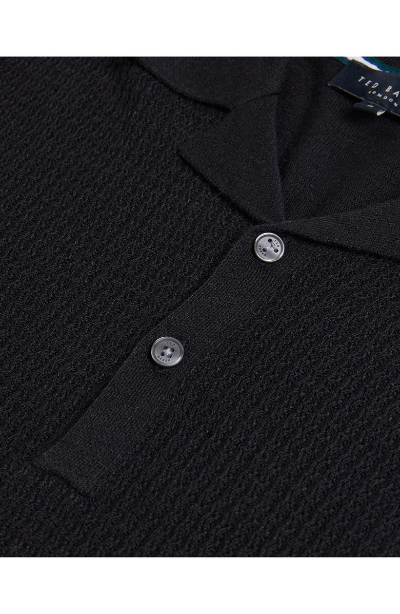 Ted Baker London Adio Textured Knit Polo, Alternate, color, 
