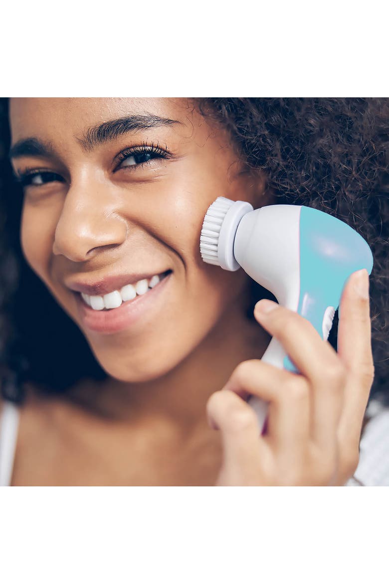 Advanced Facial Cleansing Brush, Alternate, color, Blue