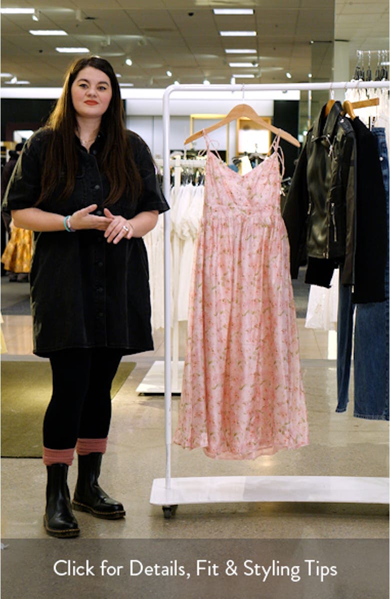Josette Floral Midi Dress