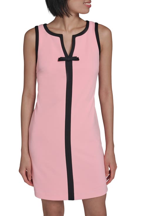 Sleeveless Scuba Crepe Dress