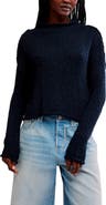 Free People Opal Roll Neck Crop Sweater