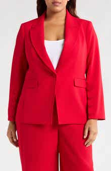 Tahari ASL One-Button Blazer