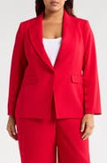 Tahari ASL One-Button Blazer