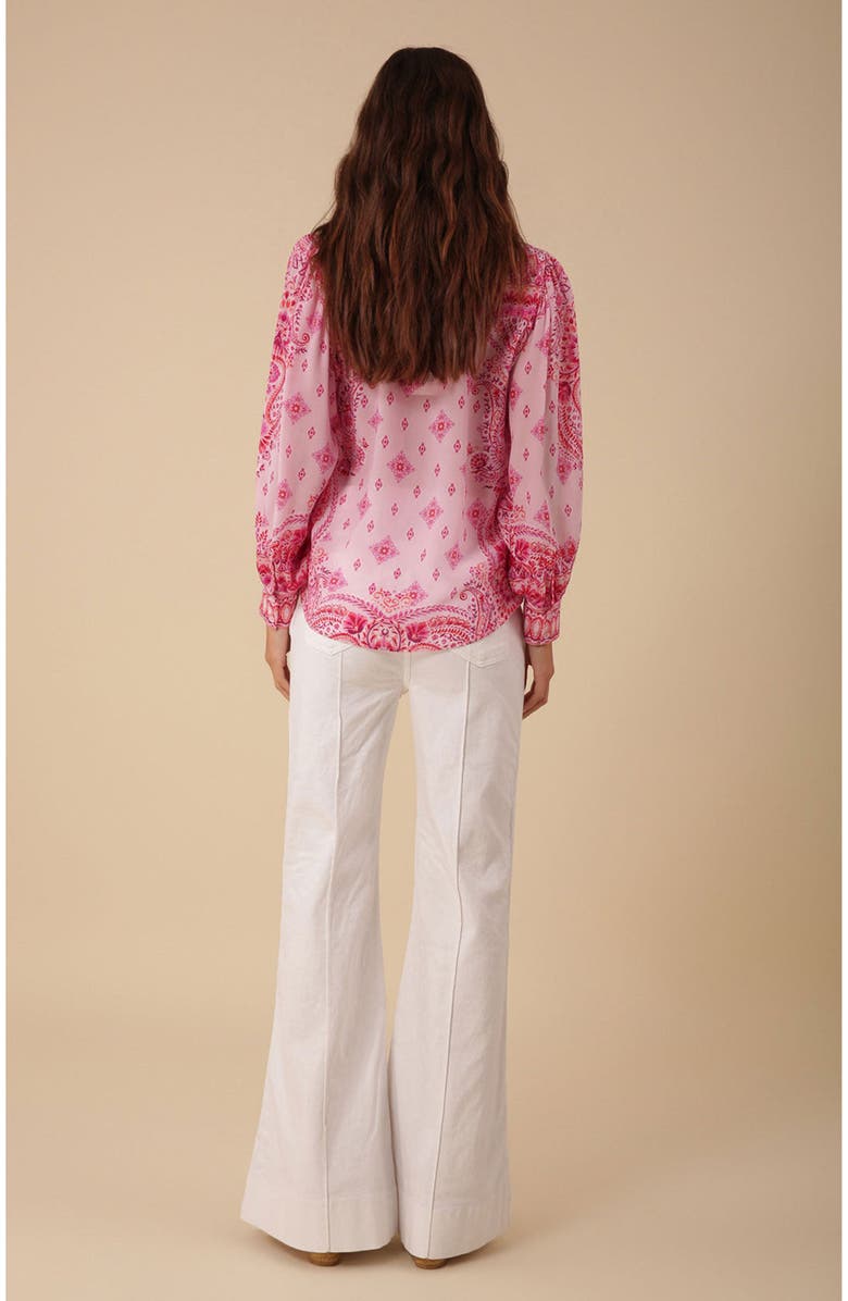 Hale Bob Eden Silk Top, Alternate, color,