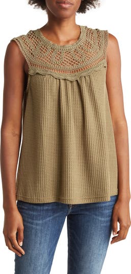 Crochet Sleeveless Blouse