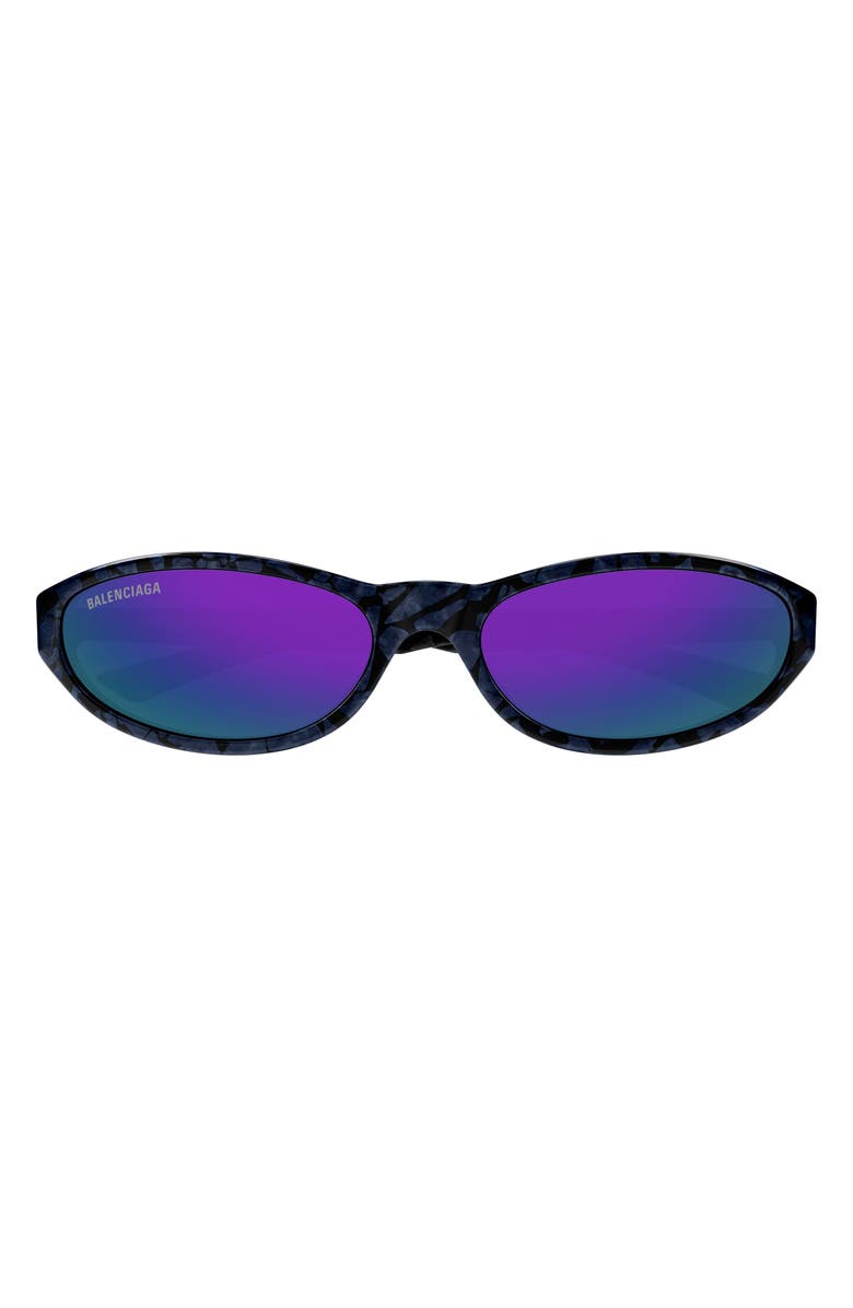 Balenciaga 59mm Panthos Sunglasses, Main, color,