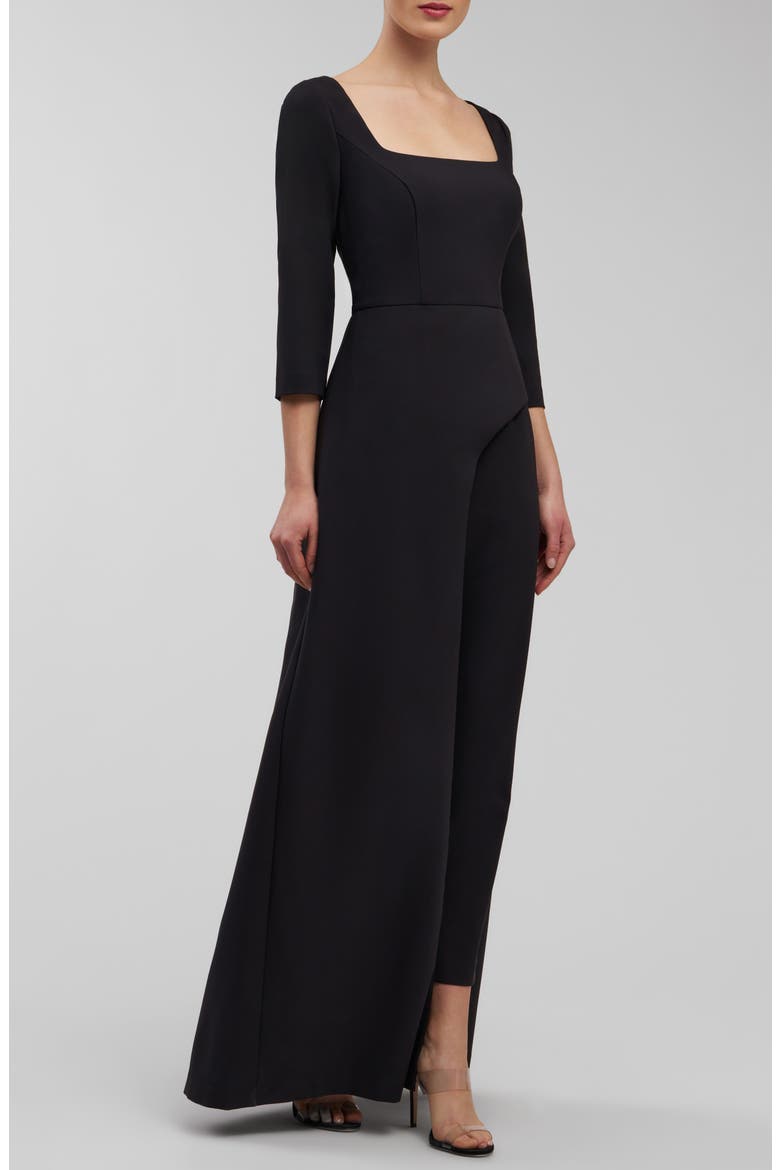 Danna Walk Thru Jumpsuit, Alternate, color, BLACK